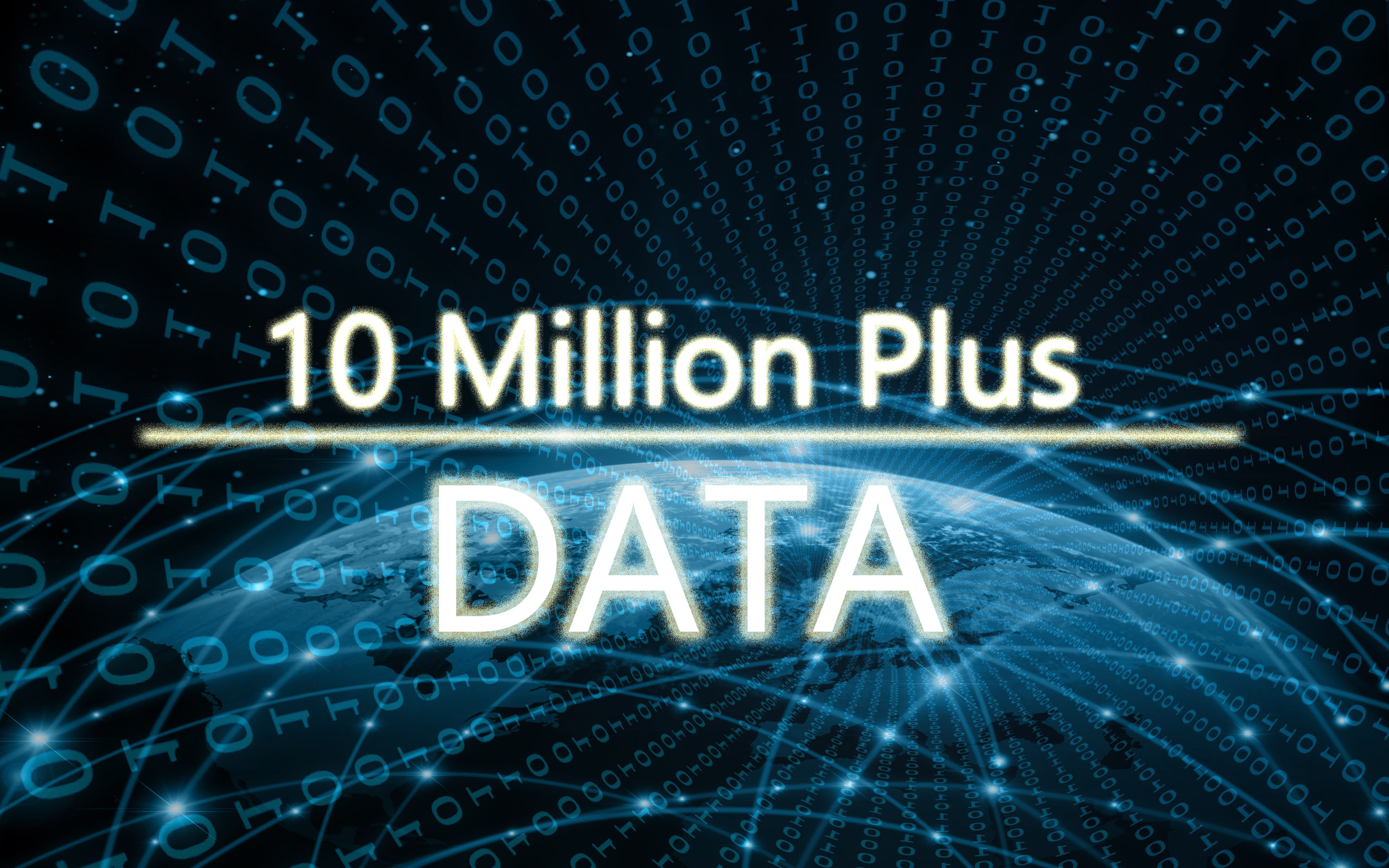 10 million + Data
